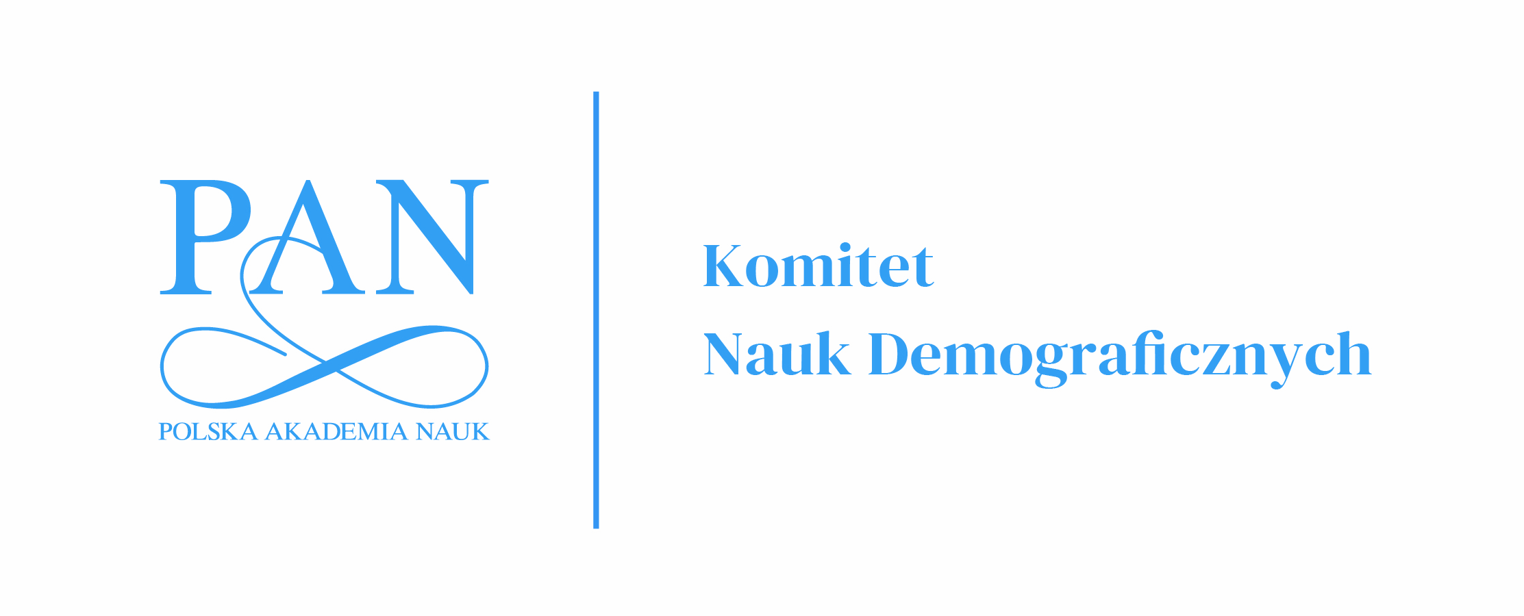 Logo Patronat honorowy Polskiej Akademii Nauk - Komitet Nauk Demograficznych